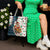 Nicaragua Christmas Tote Bag with Santa Cooking Gallina Rellena Tree Flag and Festive Icons Design - Wonder Print Shop