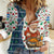 Nicaragua Christmas Women Casual Shirt with Santa Cooking Gallina Rellena Tree Flag and Festive Icons Design - Wonder Print Shop