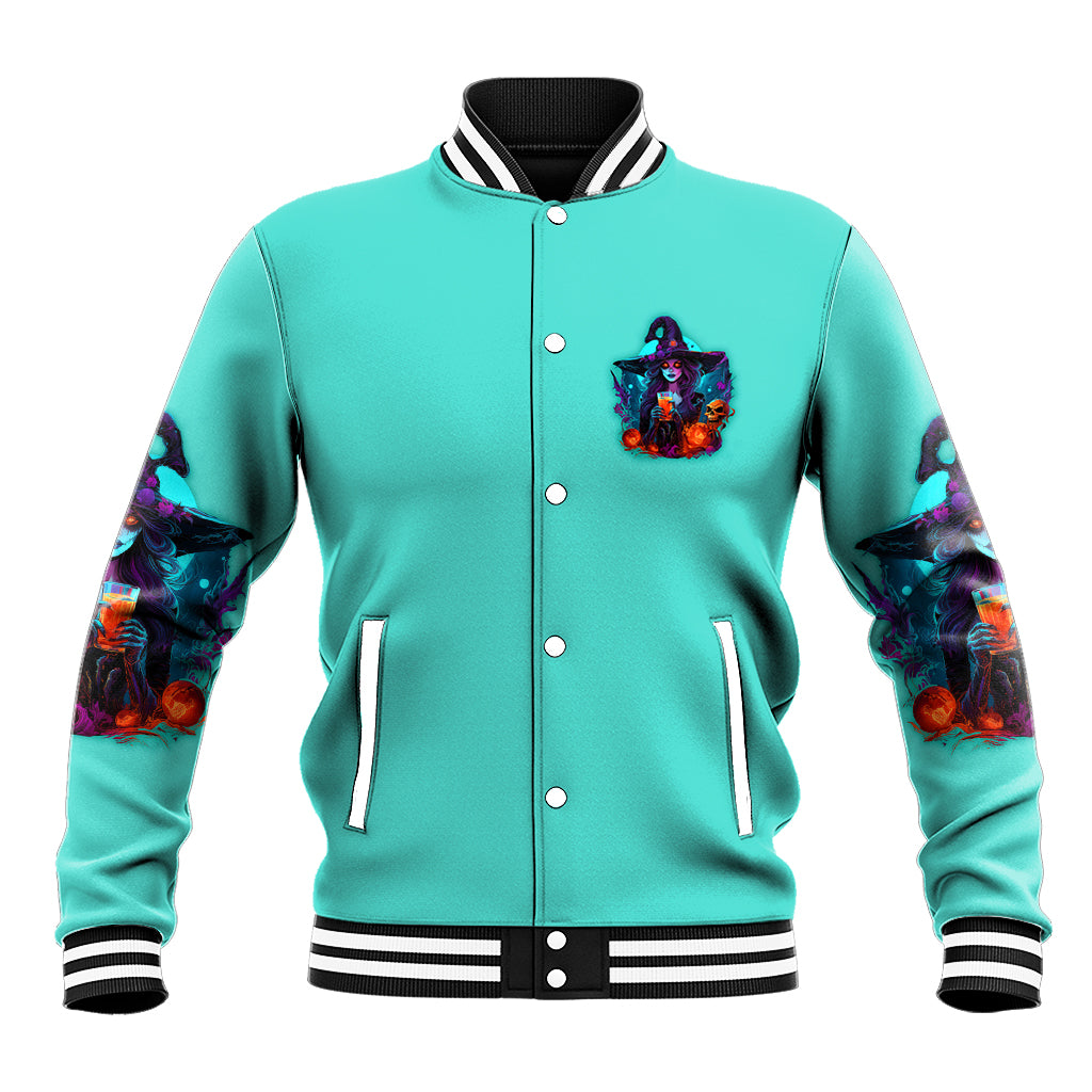 Drink Up Witches Halloween Baseball Jacket - Wonder Print Shop