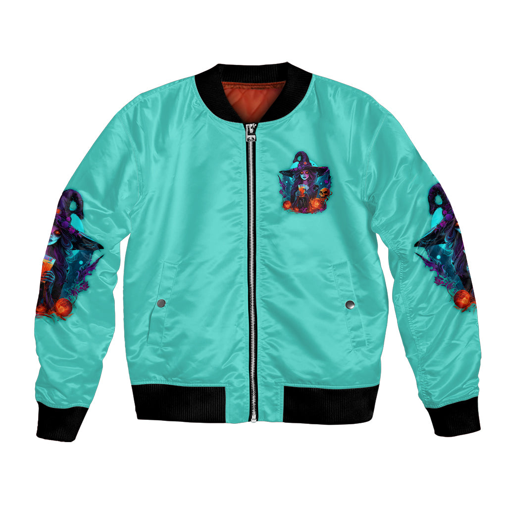 Drink Up Witches Halloween Bomber Jacket - Wonder Print Shop
