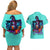 Drink Up Witches Halloween Couples Matching Off Shoulder Short Dress and Hawaiian Shirt - Wonder Print Shop