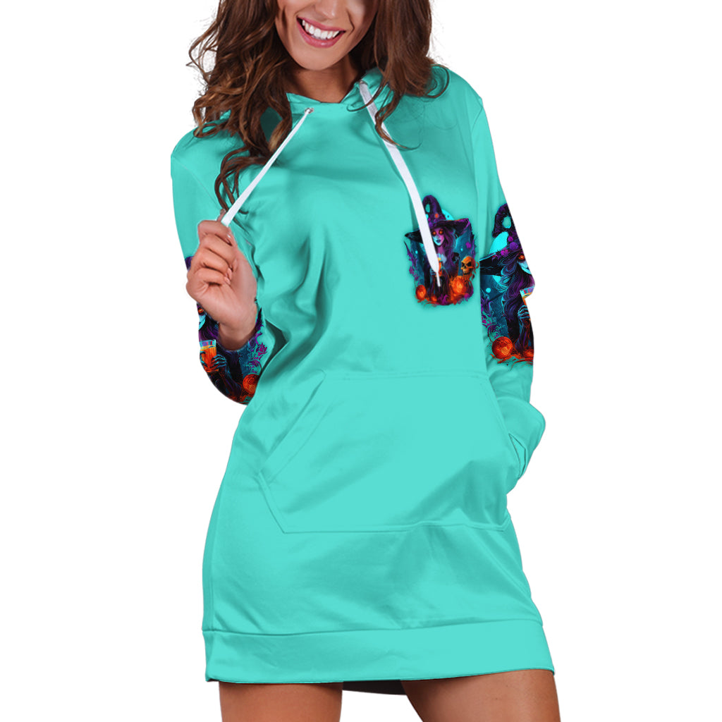 Drink Up Witches Halloween Hoodie Dress - Wonder Print Shop