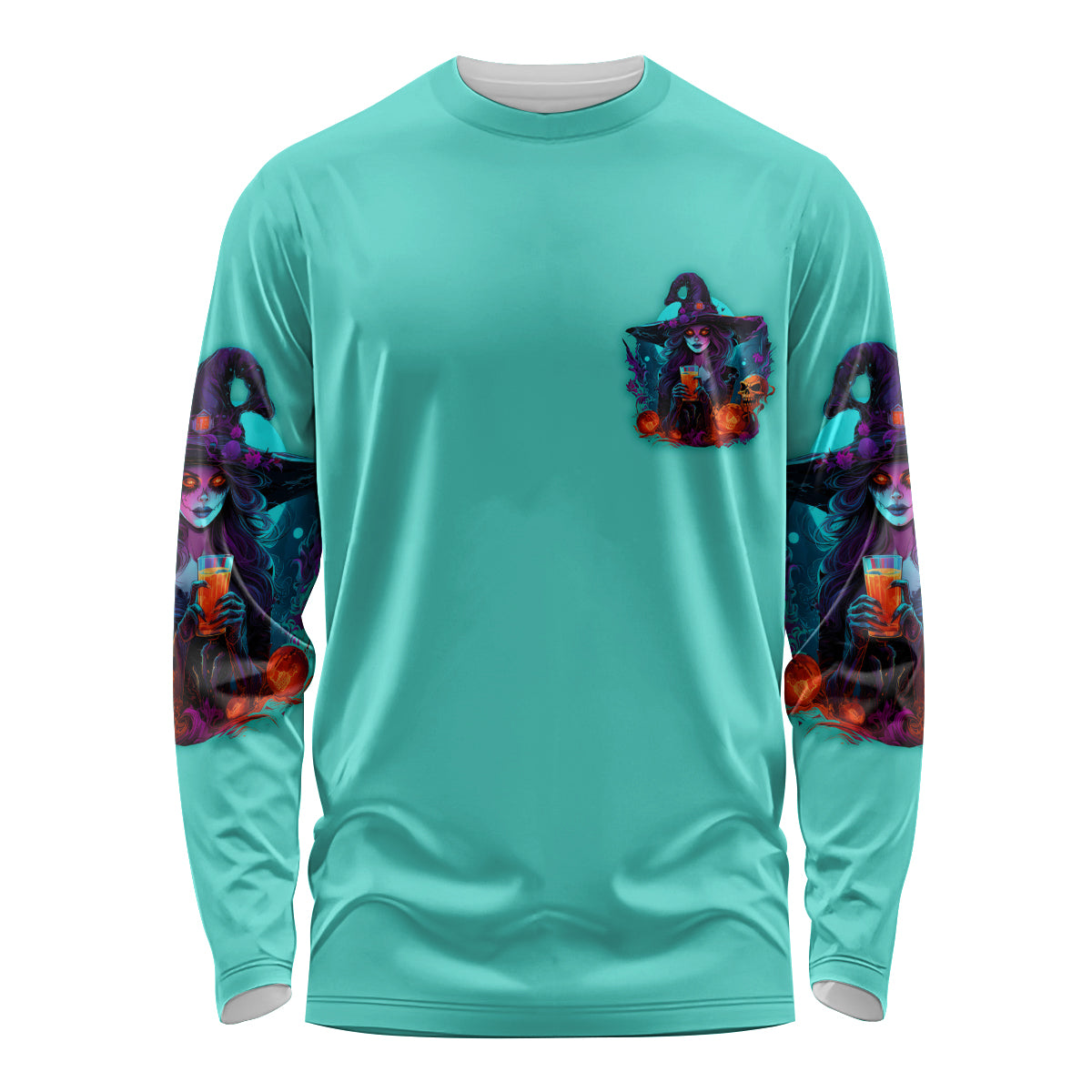 Drink Up Witches Halloween Long Sleeve Shirt - Wonder Print Shop
