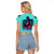 Drink Up Witches Halloween Raglan Cropped T Shirt - Wonder Print Shop