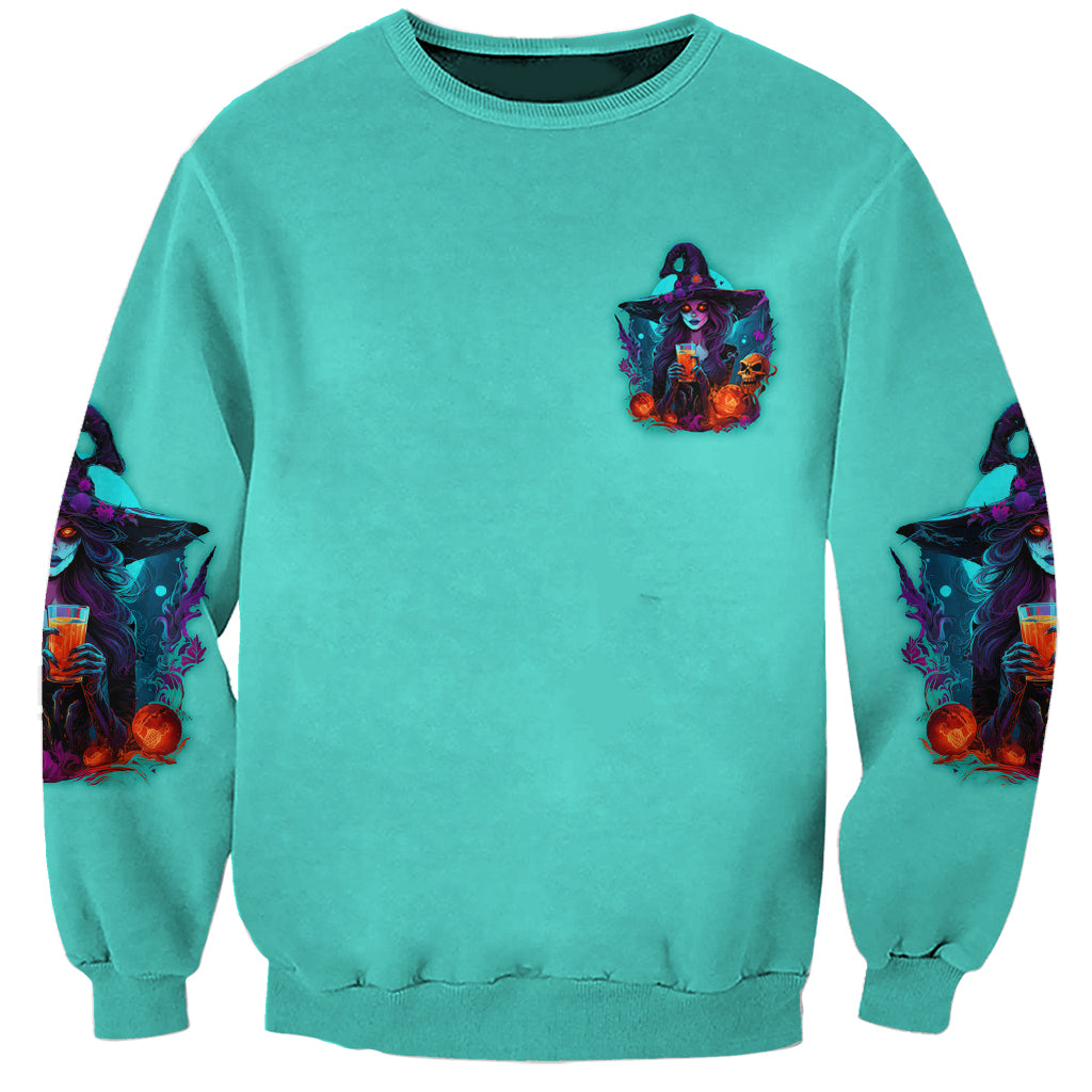 Drink Up Witches Halloween Sweatshirt - Wonder Print Shop