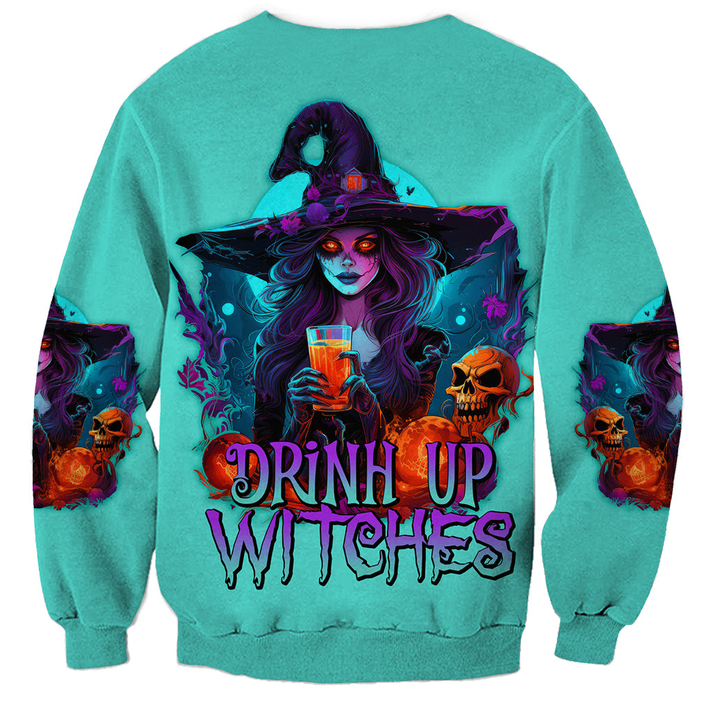 Drink Up Witches Halloween Sweatshirt - Wonder Print Shop