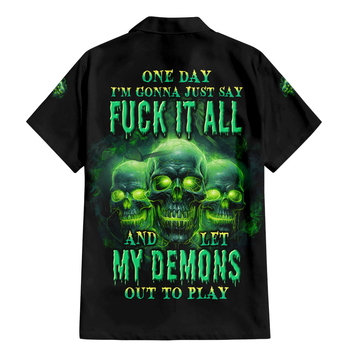 One Day I'm Gonna Just Say Family Matching Mermaid Dress and Hawaiian Shirt - Wonder Print Shop