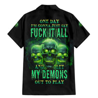 One Day I'm Gonna Just Say Family Matching Mermaid Dress and Hawaiian Shirt - Wonder Print Shop