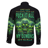 One Day I'm Gonna Just Say Family Matching Summer Maxi Dress and Hawaiian Shirt - Wonder Print Shop