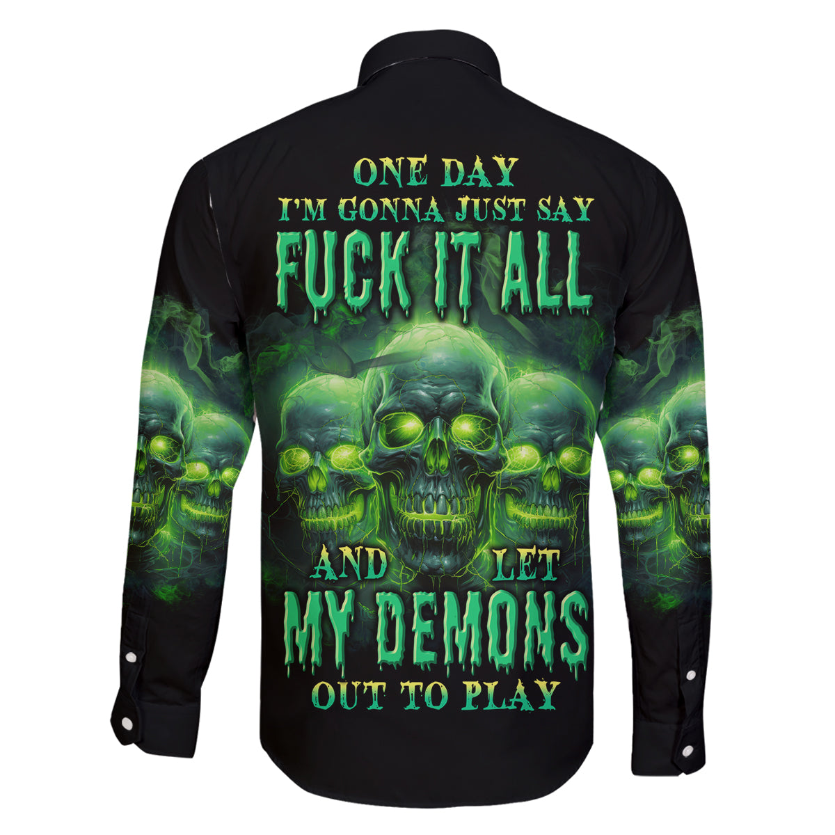 One Day I'm Gonna Just Say Family Matching Tank Maxi Dress and Hawaiian Shirt - Wonder Print Shop