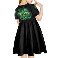 One Day I'm Gonna Just Say Kid Short Sleeve Dress - Wonder Print Shop