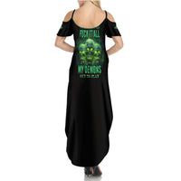 One Day I'm Gonna Just Say Summer Maxi Dress - Wonder Print Shop