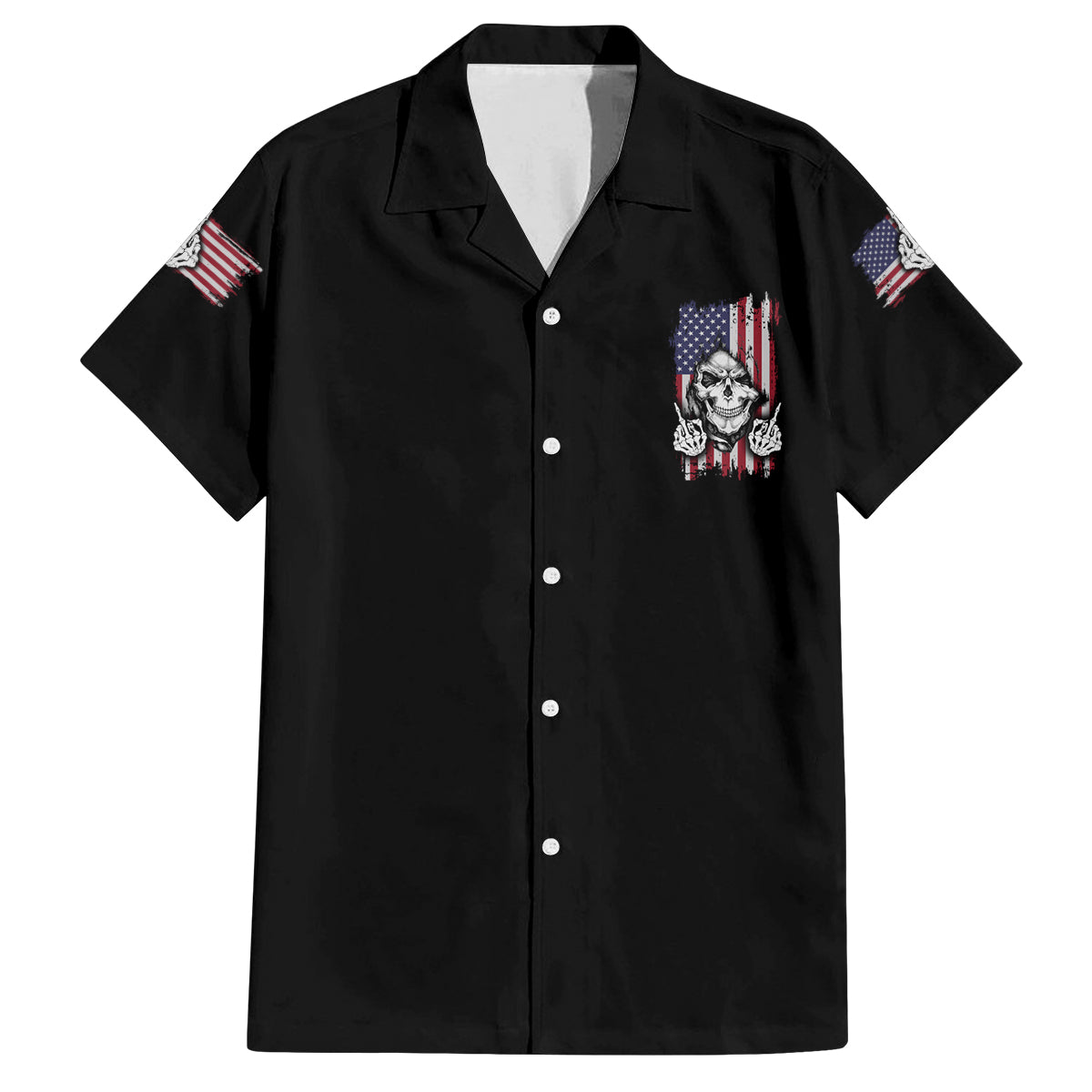 My Give A F Reaper Flag Family Matching Long Sleeve Bodycon Dress and Hawaiian Shirt - Wonder Print Shop