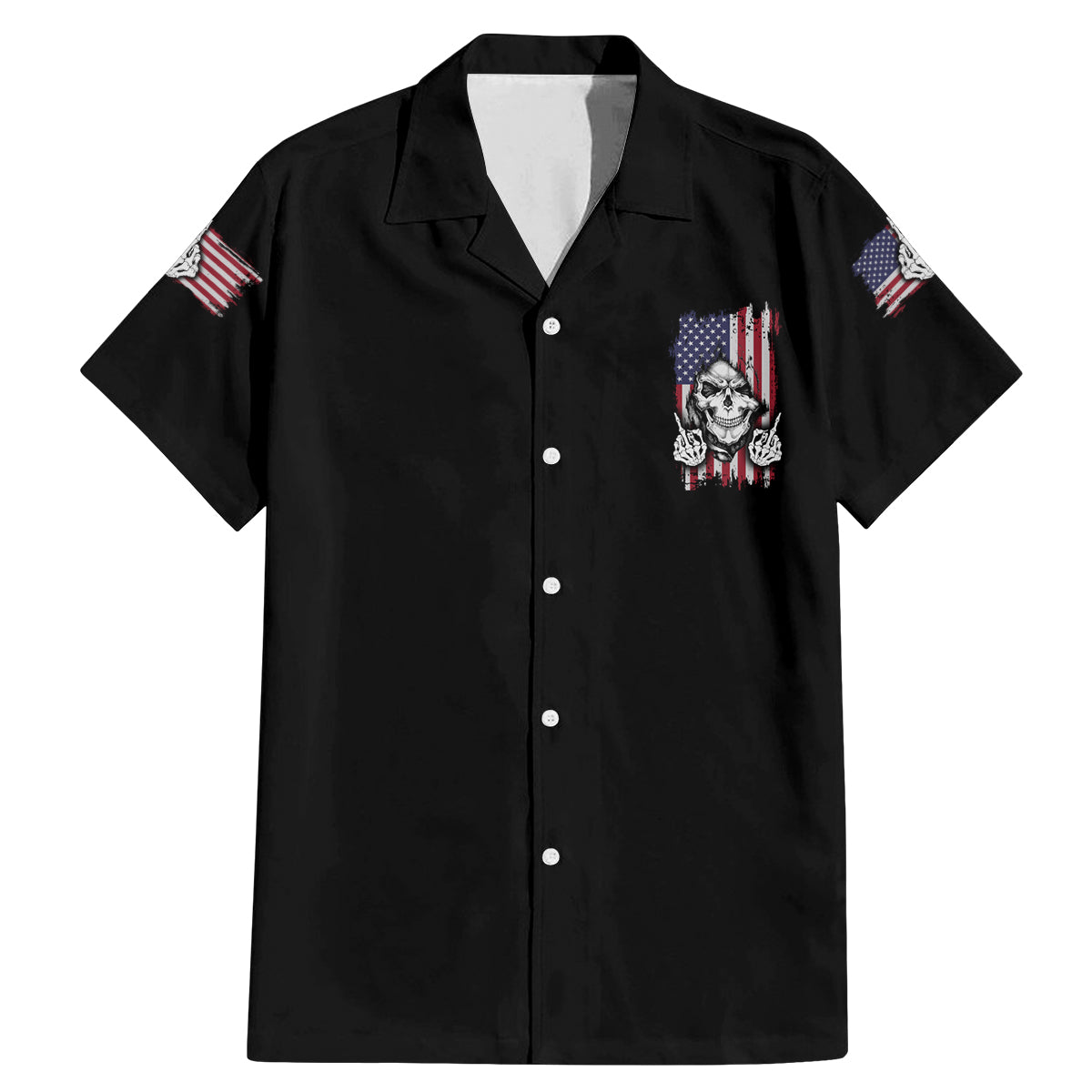 My Give A F Reaper Flag Family Matching Mermaid Dress and Hawaiian Shirt - Wonder Print Shop