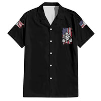 My Give A F Reaper Flag Family Matching Short Sleeve Bodycon Dress and Hawaiian Shirt - Wonder Print Shop