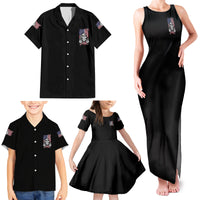 My Give A F Reaper Flag Family Matching Tank Maxi Dress and Hawaiian Shirt - Wonder Print Shop