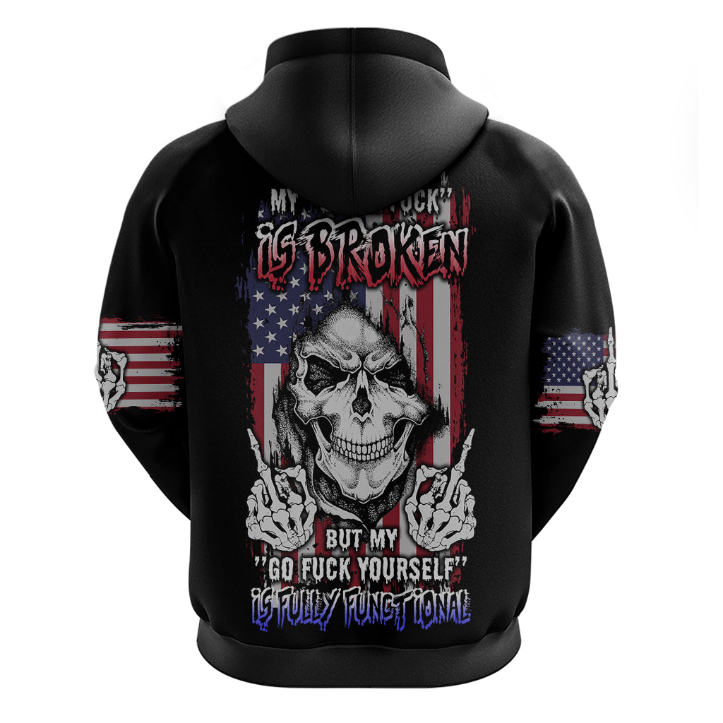My Give A F Reaper Flag Hoodie - Wonder Print Shop