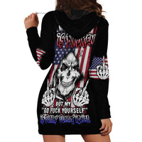 My Give A F Reaper Flag Hoodie Dress - Wonder Print Shop
