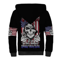 My Give A F Reaper Flag Sherpa Hoodie - Wonder Print Shop