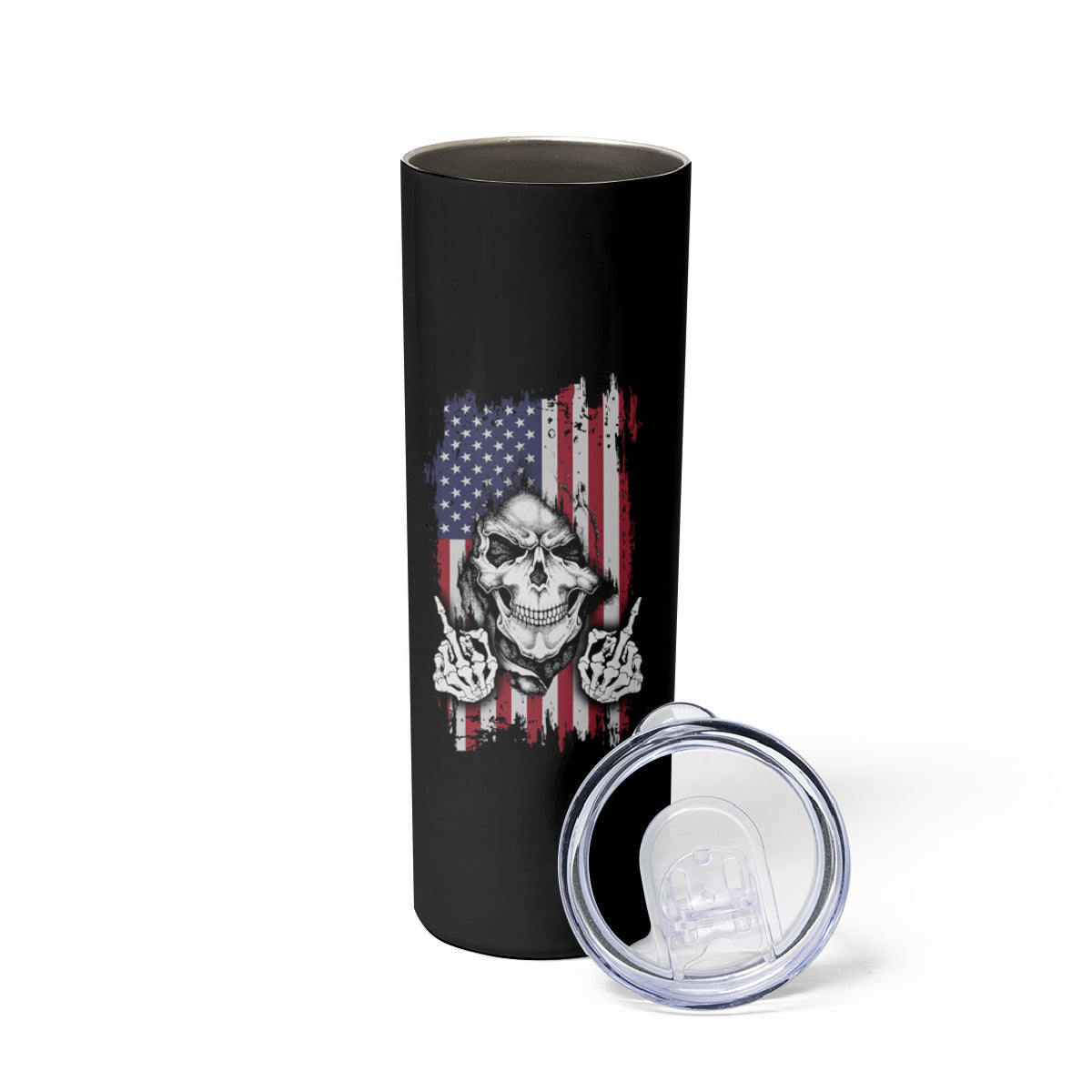 My Give A F Reaper Flag Skinny Tumbler - Wonder Print Shop