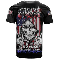 My Give A F Reaper Flag T Shirt - Wonder Print Shop