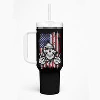 My Give A F Reaper Flag Tumbler With Handle - Wonder Print Shop