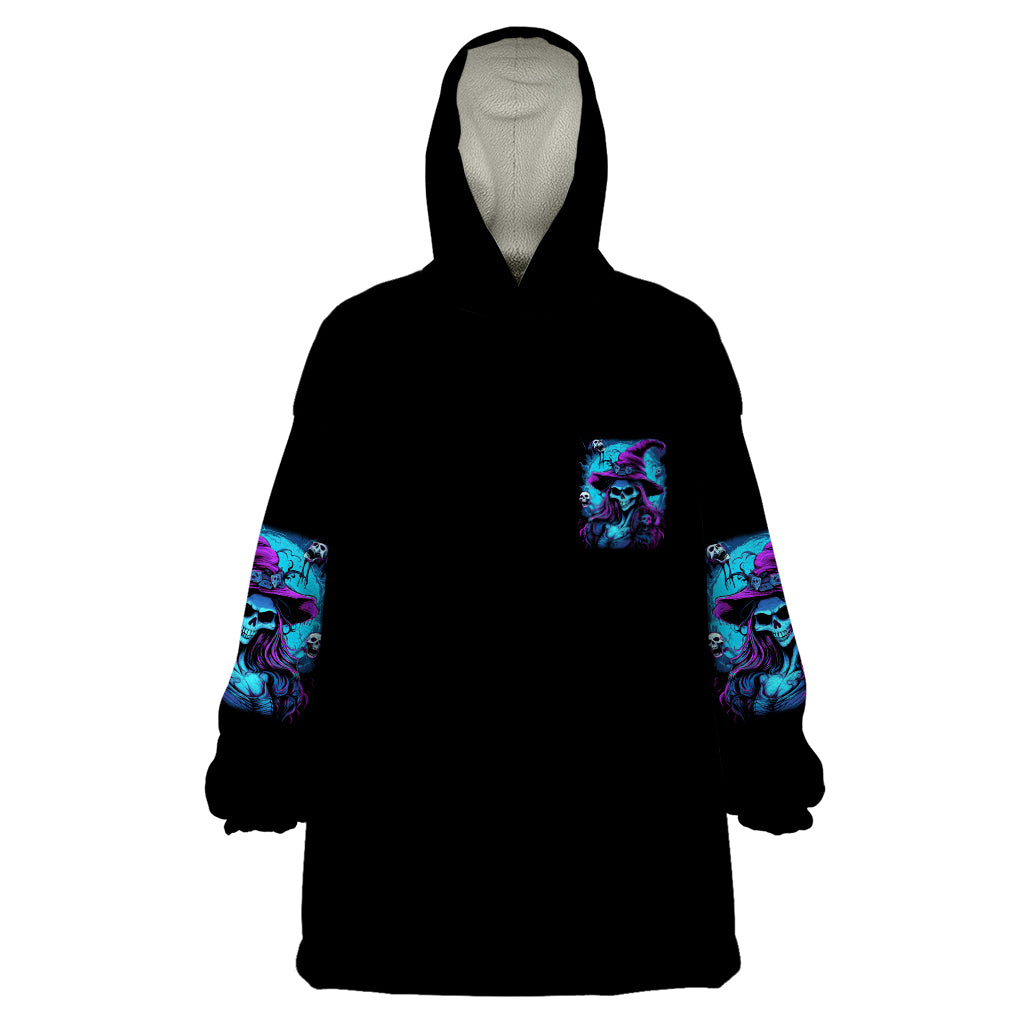 In A World Full Of Princesses Be A Witch Halloween Wearable Blanket Hoodie - Wonder Print Shop