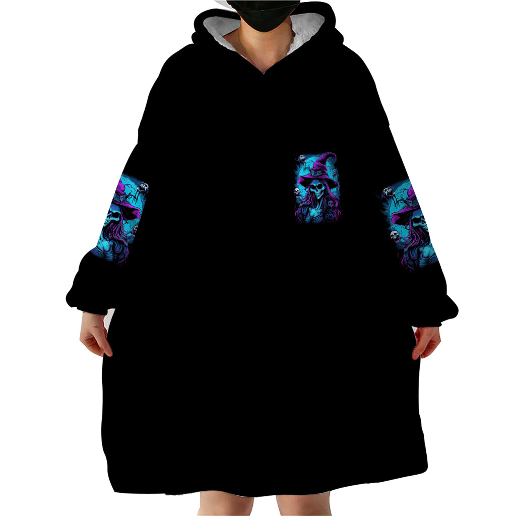 In A World Full Of Princesses Be A Witch Halloween Wearable Blanket Hoodie - Wonder Print Shop