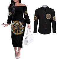 now-i-lay-me-down-to-sleep-couples-matching-off-the-shoulder-long-sleeve-dress-and-long-sleeve-button-shirt