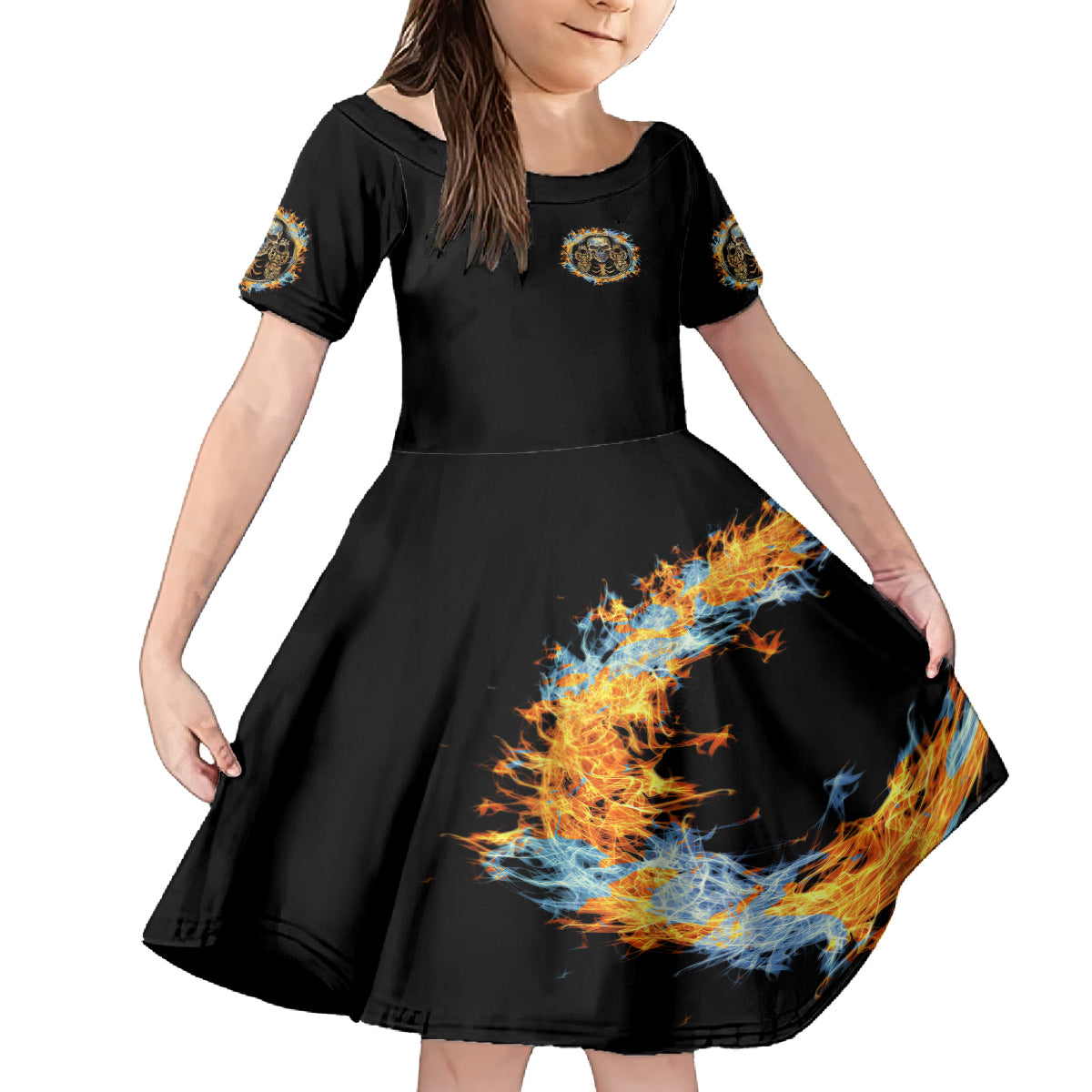 Now I Lay Me Down To Sleep Family Matching Long Sleeve Bodycon Dress and Hawaiian Shirt - Wonder Print Shop