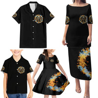 Now I Lay Me Down To Sleep Family Matching Puletasi Dress and Hawaiian Shirt - Wonder Print Shop