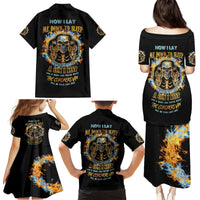 Now I Lay Me Down To Sleep Family Matching Puletasi Dress and Hawaiian Shirt - Wonder Print Shop