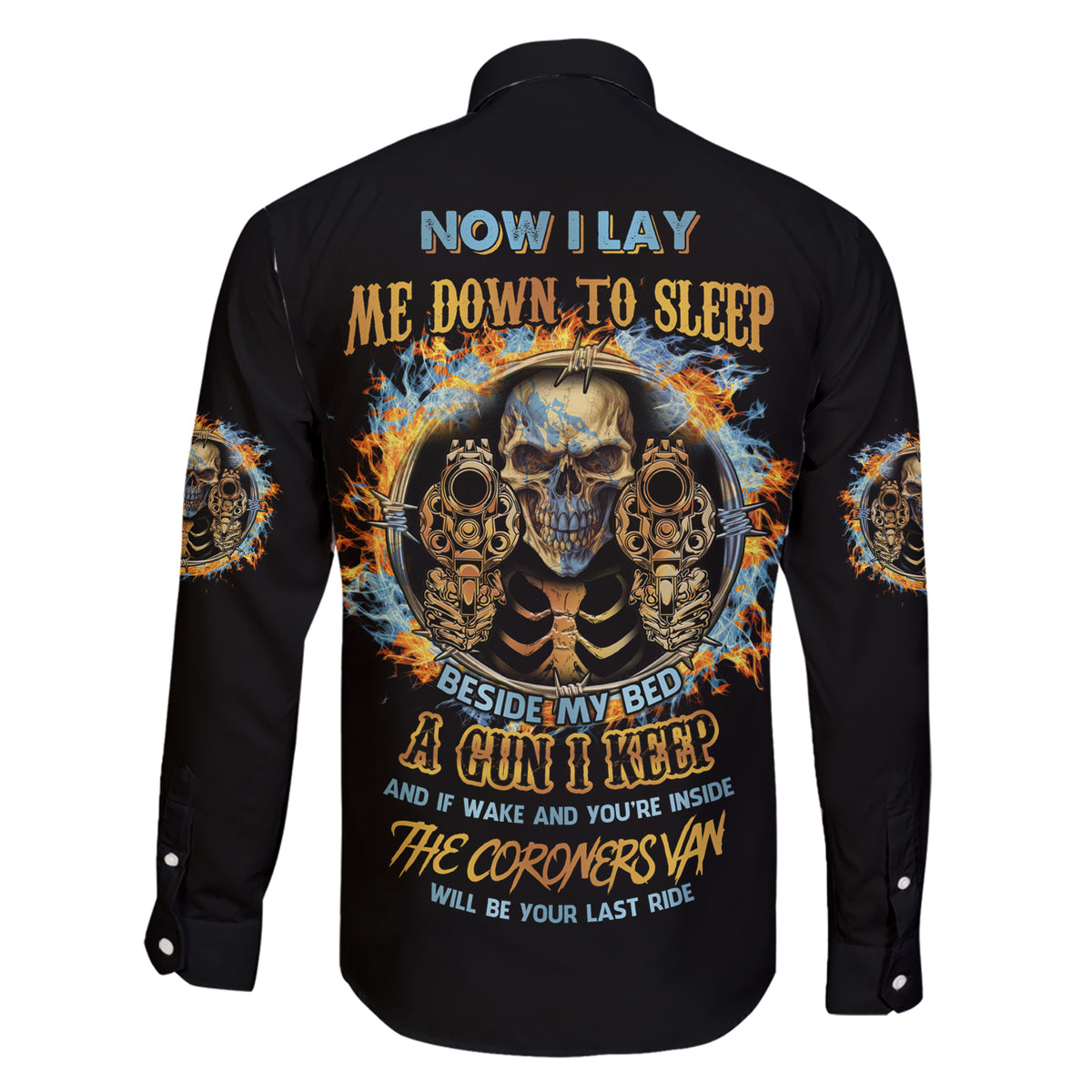 Now I Lay Me Down To Sleep Family Matching Short Sleeve Bodycon Dress and Hawaiian Shirt - Wonder Print Shop