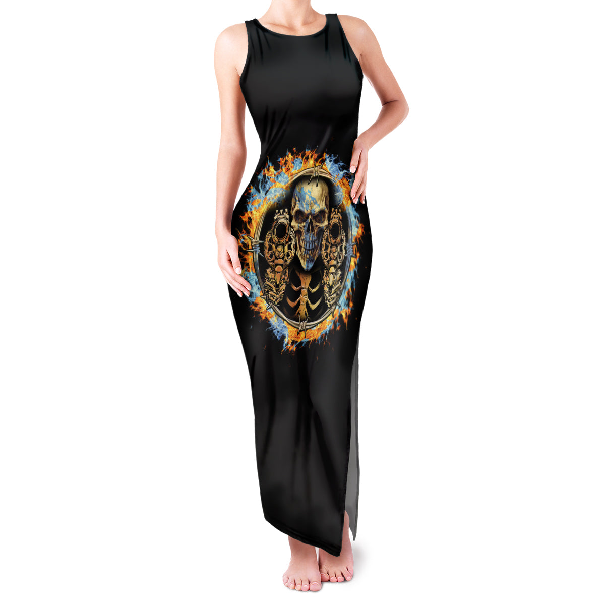 Now I Lay Me Down To Sleep Family Matching Tank Maxi Dress and Hawaiian Shirt - Wonder Print Shop