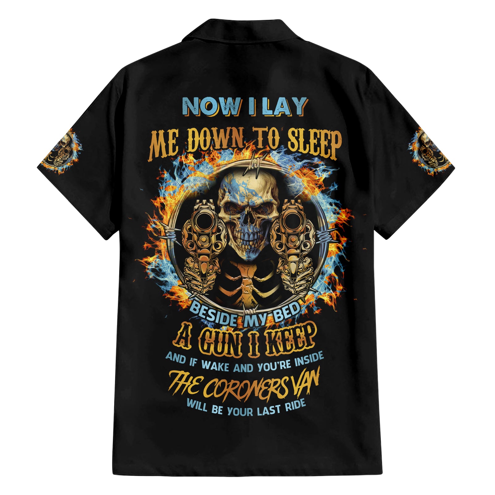 Now I Lay Me Down To Sleep Hawaiian Shirt - Wonder Print Shop