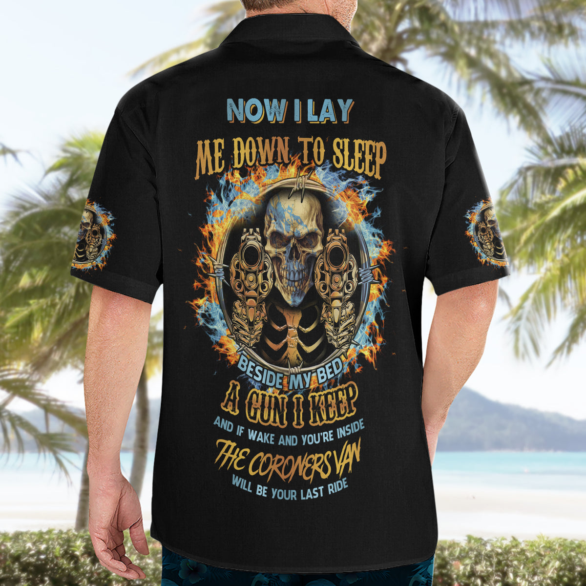 Now I Lay Me Down To Sleep Hawaiian Shirt - Wonder Print Shop