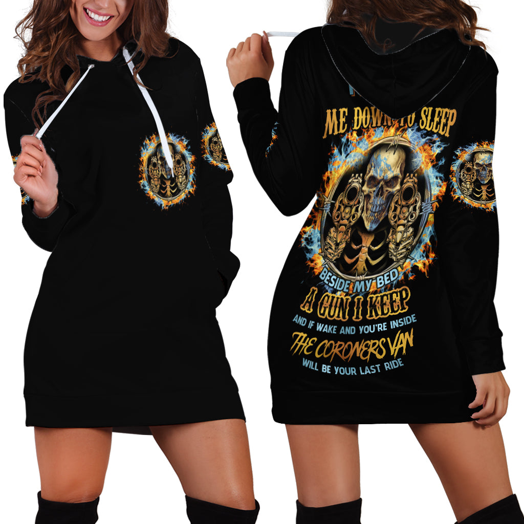 Now I Lay Me Down To Sleep Hoodie Dress - Wonder Print Shop