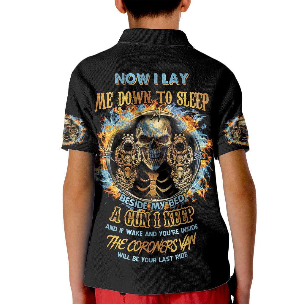 Now I Lay Me Down To Sleep Kid Polo Shirt - Wonder Print Shop