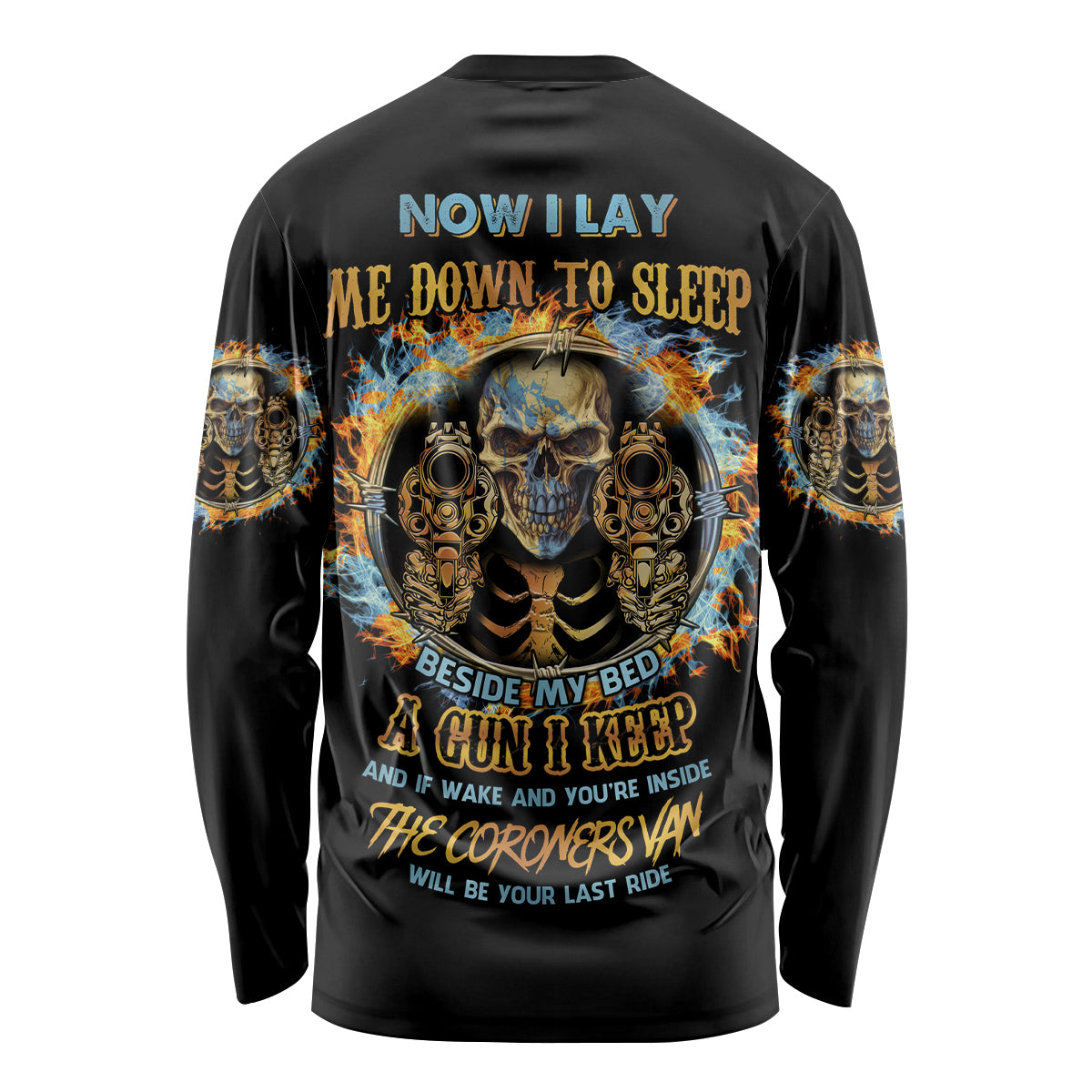 Now I Lay Me Down To Sleep Long Sleeve Shirt - Wonder Print Shop