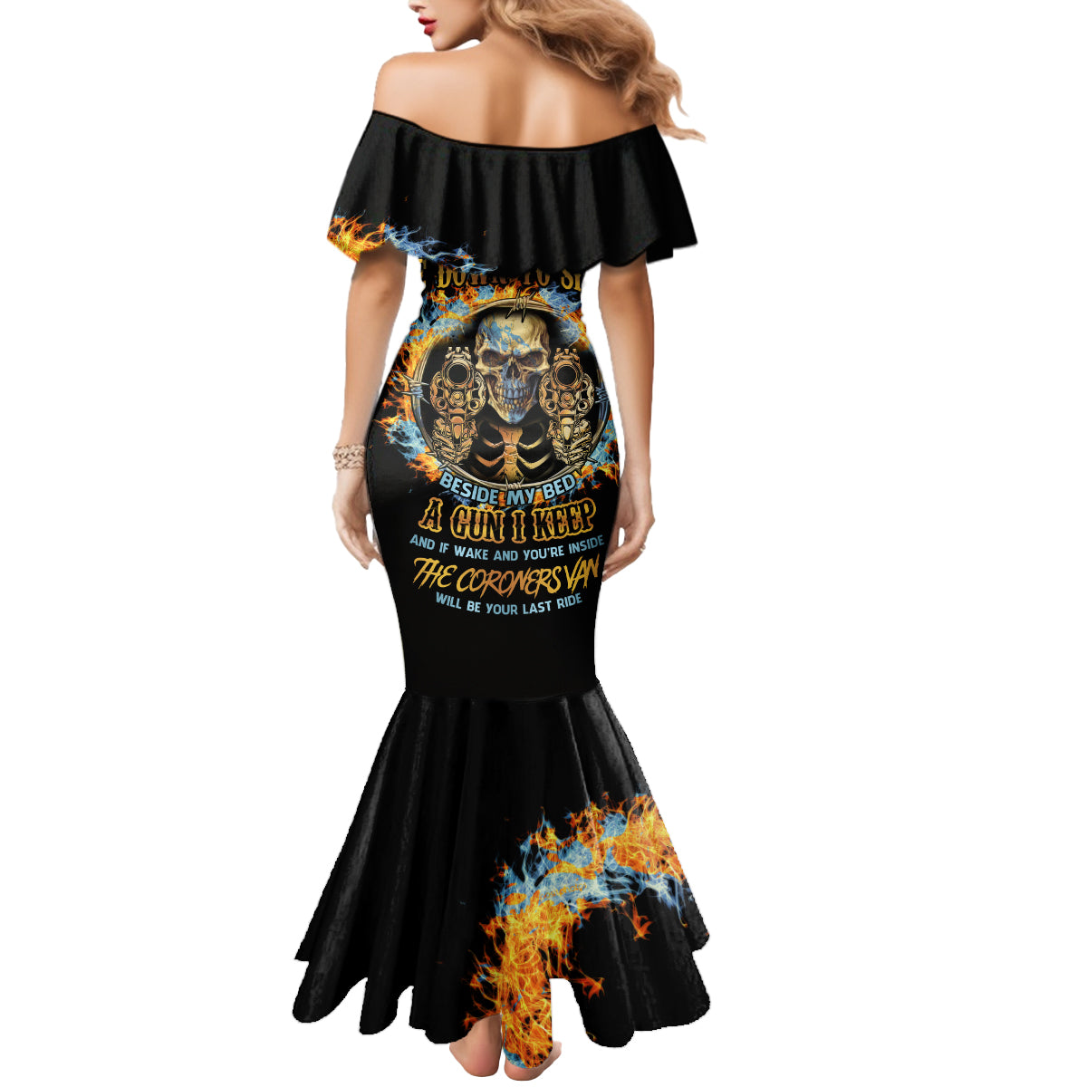 Now I Lay Me Down To Sleep Mermaid Dress - Wonder Print Shop