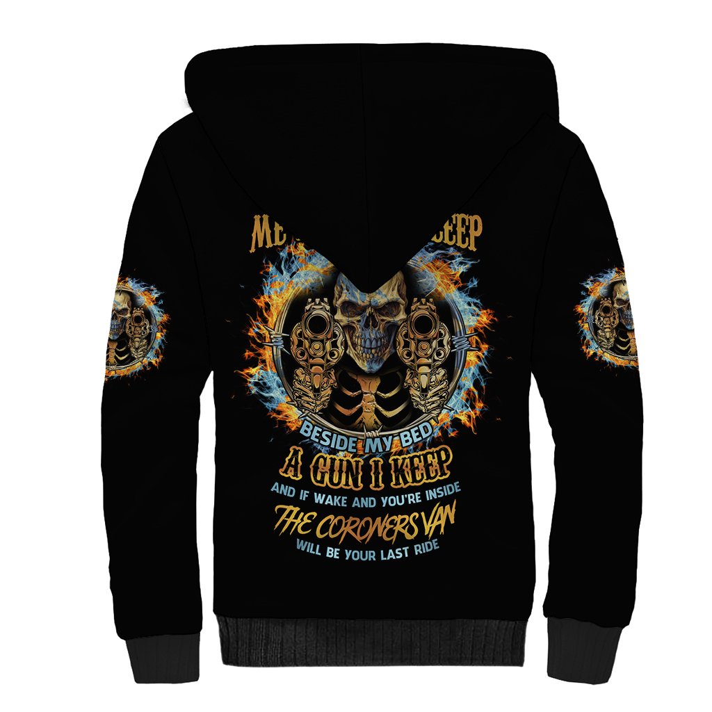 Now I Lay Me Down To Sleep Sherpa Hoodie - Wonder Print Shop