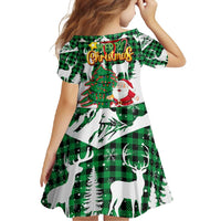 Lebanon Christmas Family Matching Off Shoulder Maxi Dress and Hawaiian Shirt with Santa Claus Reindeer Trees and Festive Knit Pattern - Wonder Print Shop