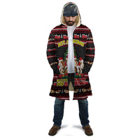 Guinea Pig Christmas Cloak with Santa Hats Tree and Festive Gift Pattern - Wonder Print Shop