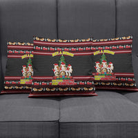 Guinea Pig Christmas Pillow Cover with Santa Hats Tree and Festive Gift Pattern - Wonder Print Shop