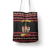 Guinea Pig Christmas Tote Bag with Santa Hats Tree and Festive Gift Pattern - Wonder Print Shop