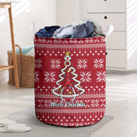 Nurse Merry Christmas Christmas Laundry Basket Xmas Holiday Patterns - Wonder Print Shop