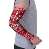 Nurse Merry Christmas Christmas Arm Sleeves Xmas Holiday Patterns - Wonder Print Shop