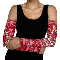 Nurse Merry Christmas Christmas Arm Sleeves Xmas Holiday Patterns - Wonder Print Shop
