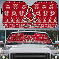 Nurse Merry Christmas Christmas Auto Sun Shade Xmas Holiday Patterns - Wonder Print Shop