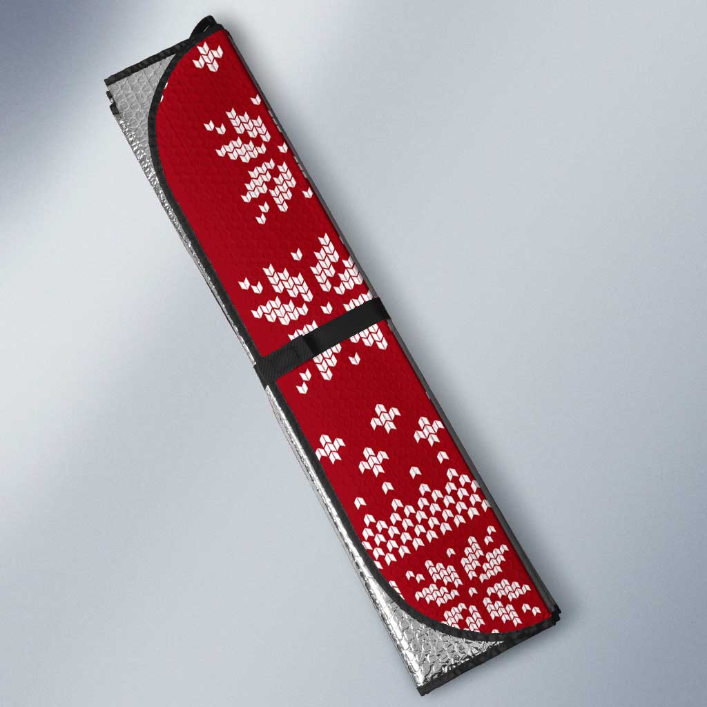 Nurse Merry Christmas Christmas Auto Sun Shade Xmas Holiday Patterns - Wonder Print Shop